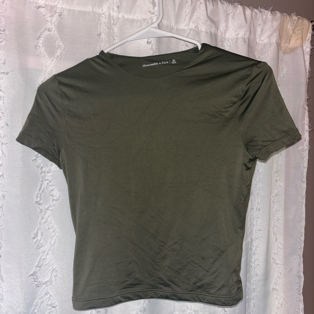 Abercrombie & Fitch Paloma Olive Green Top